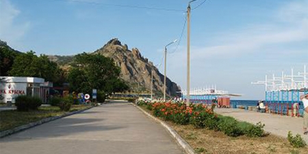 Отдых в поселке Курортное в Крыму под Феодосией